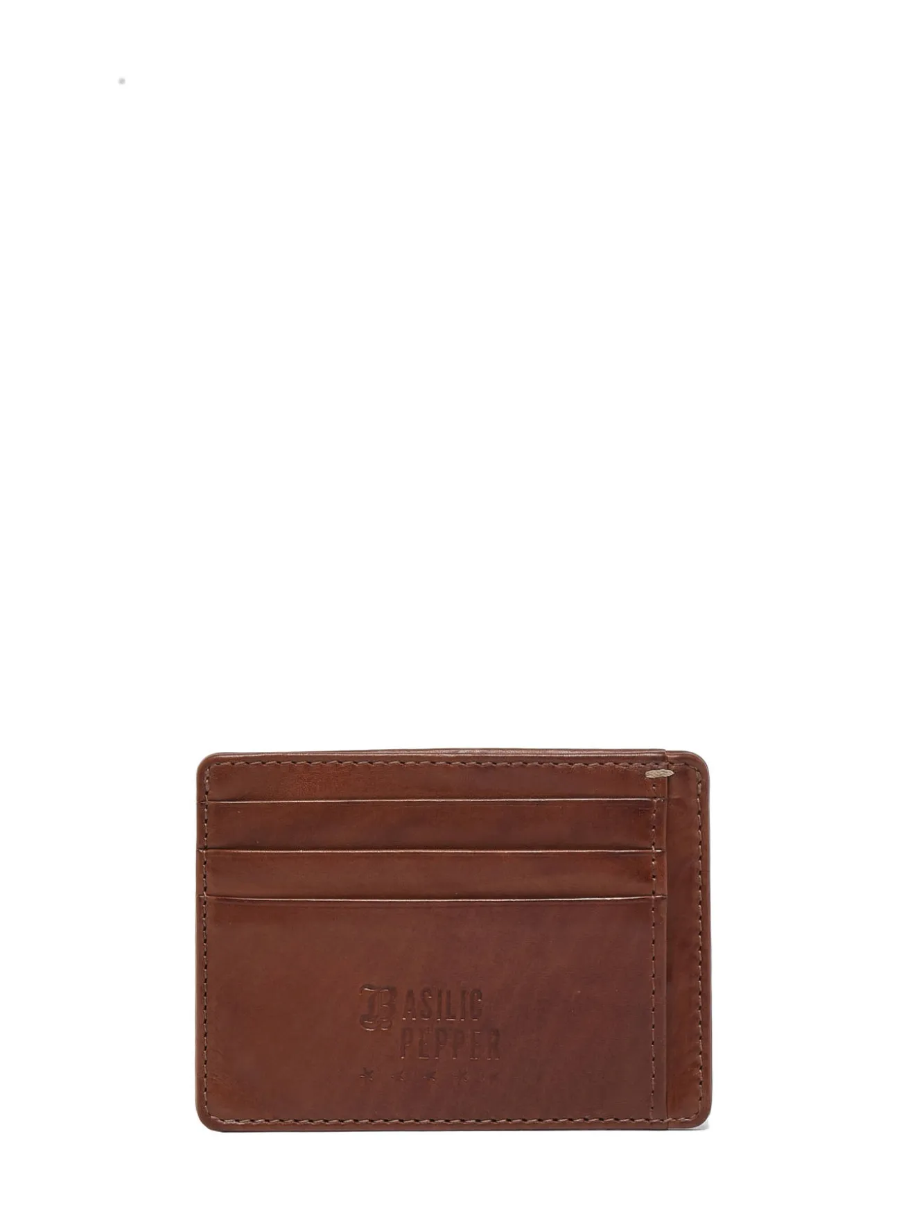 PORTE CARTES cuir BASILIC PEPPER