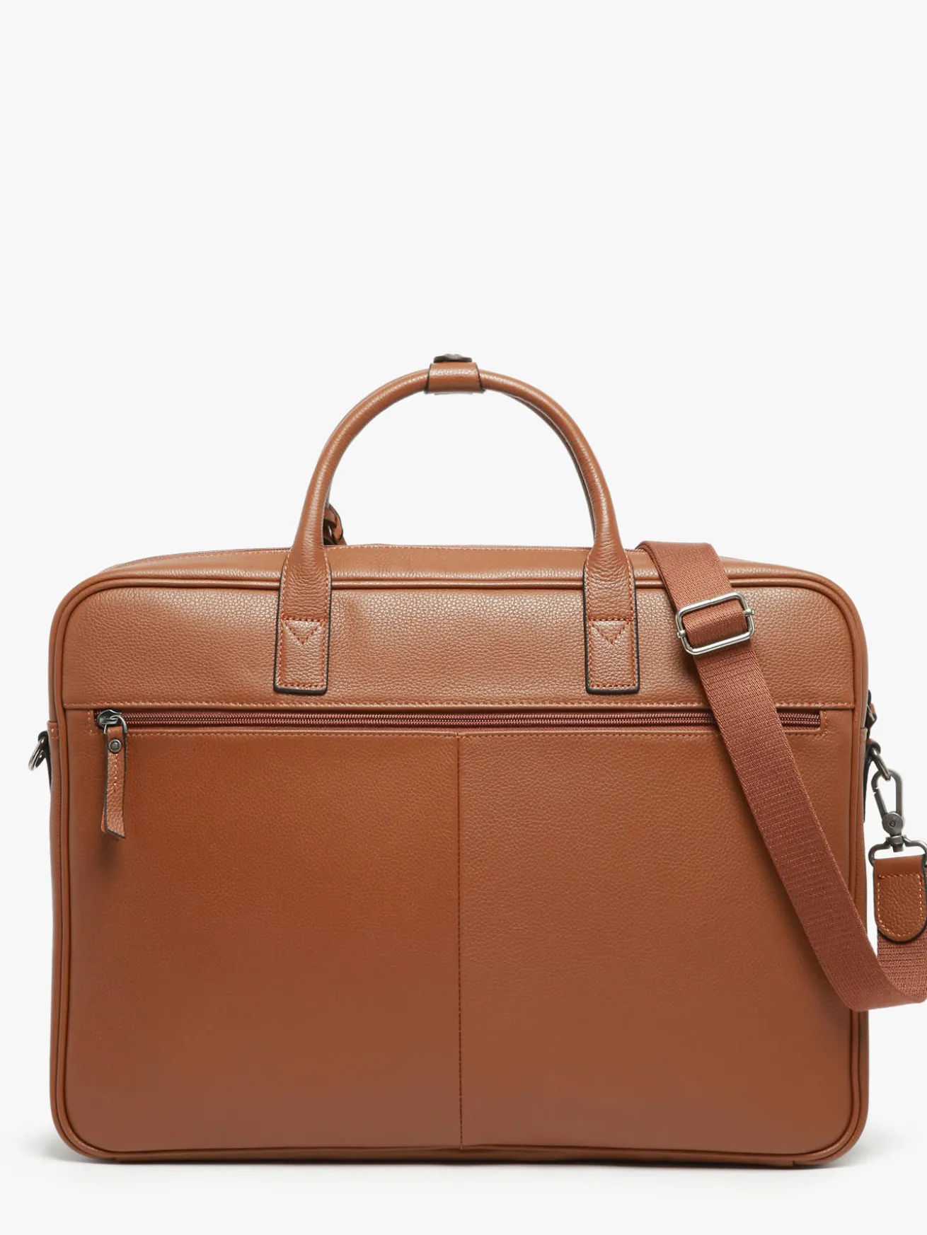 Porte documents Flandres (main) 1 compartiment + PC 17" cuir ETRIER