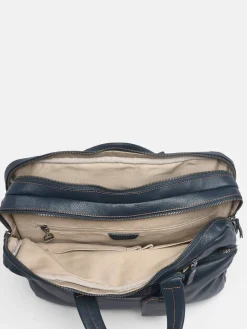 Porte documents (main) et sac à dos Foulonné cuir ETRIER