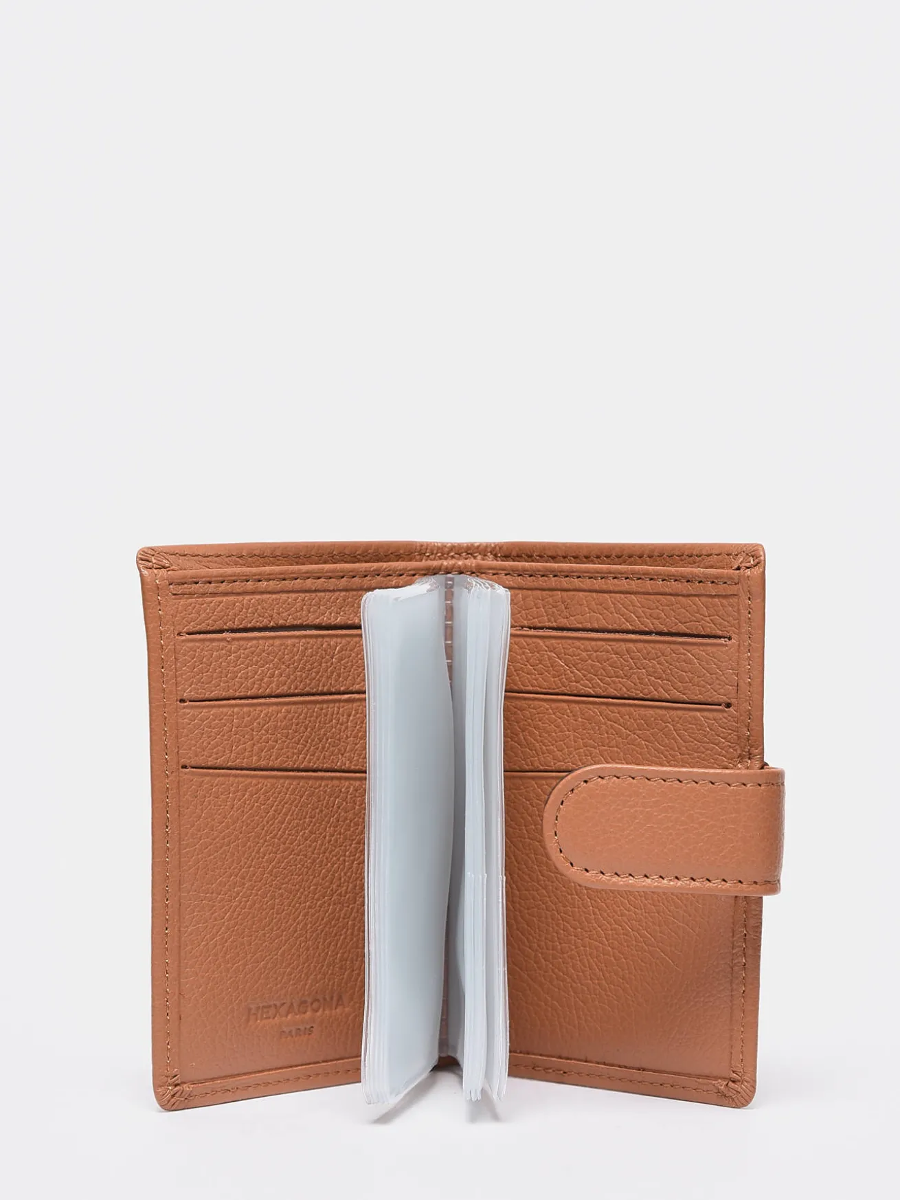 Porte-cartes cuir HEXAGONA
