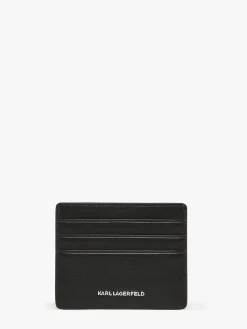 Porte-cartes cuir KARL LAGERFELD