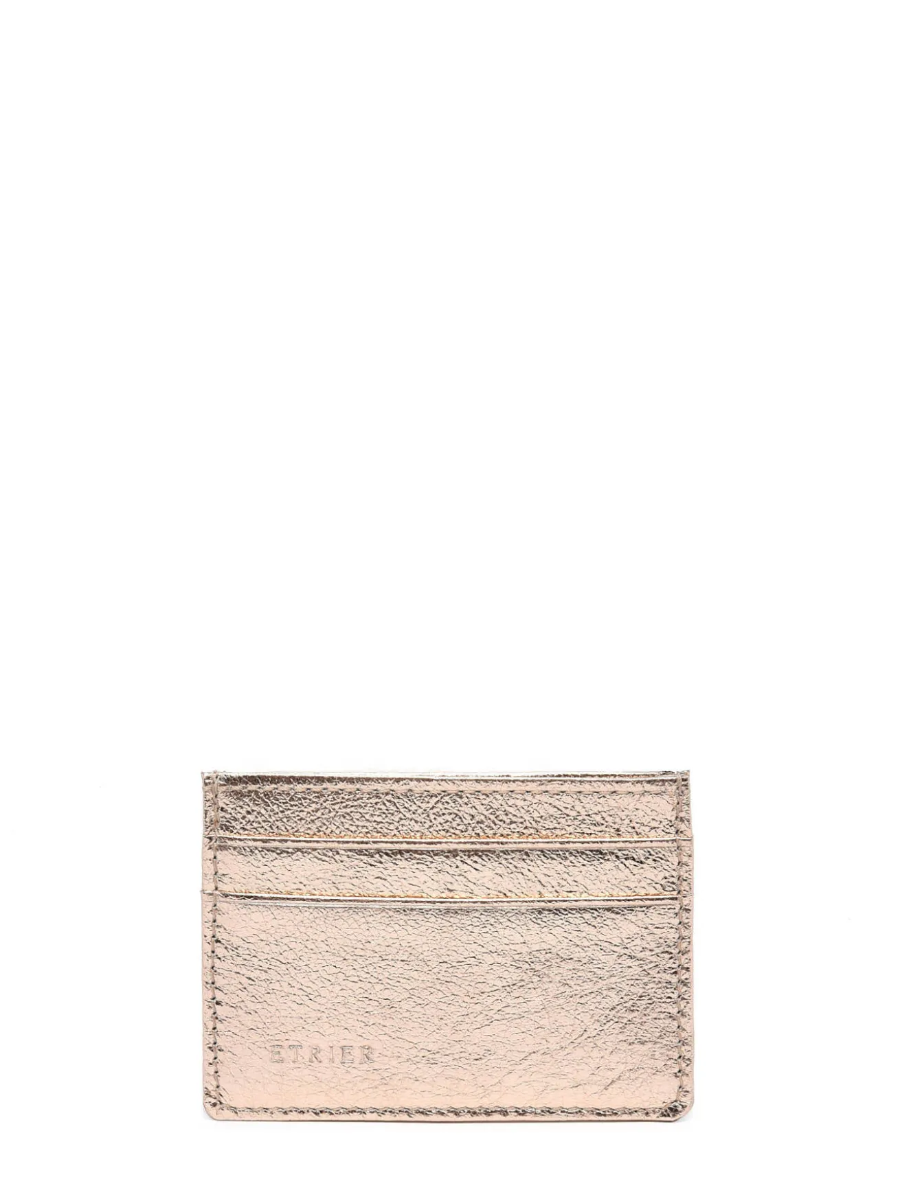 Porte-cartes Etincelle Irisée cuir ETRIER