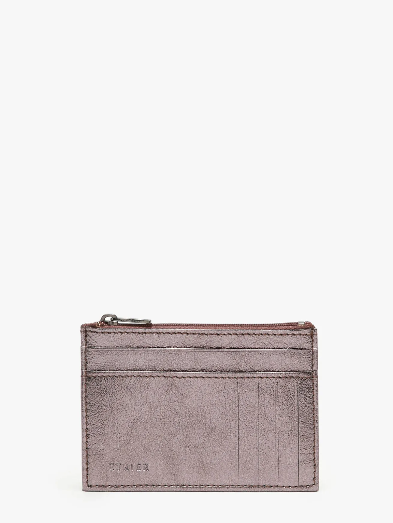 Porte-cartes Etincelle irisée cuir ETRIER