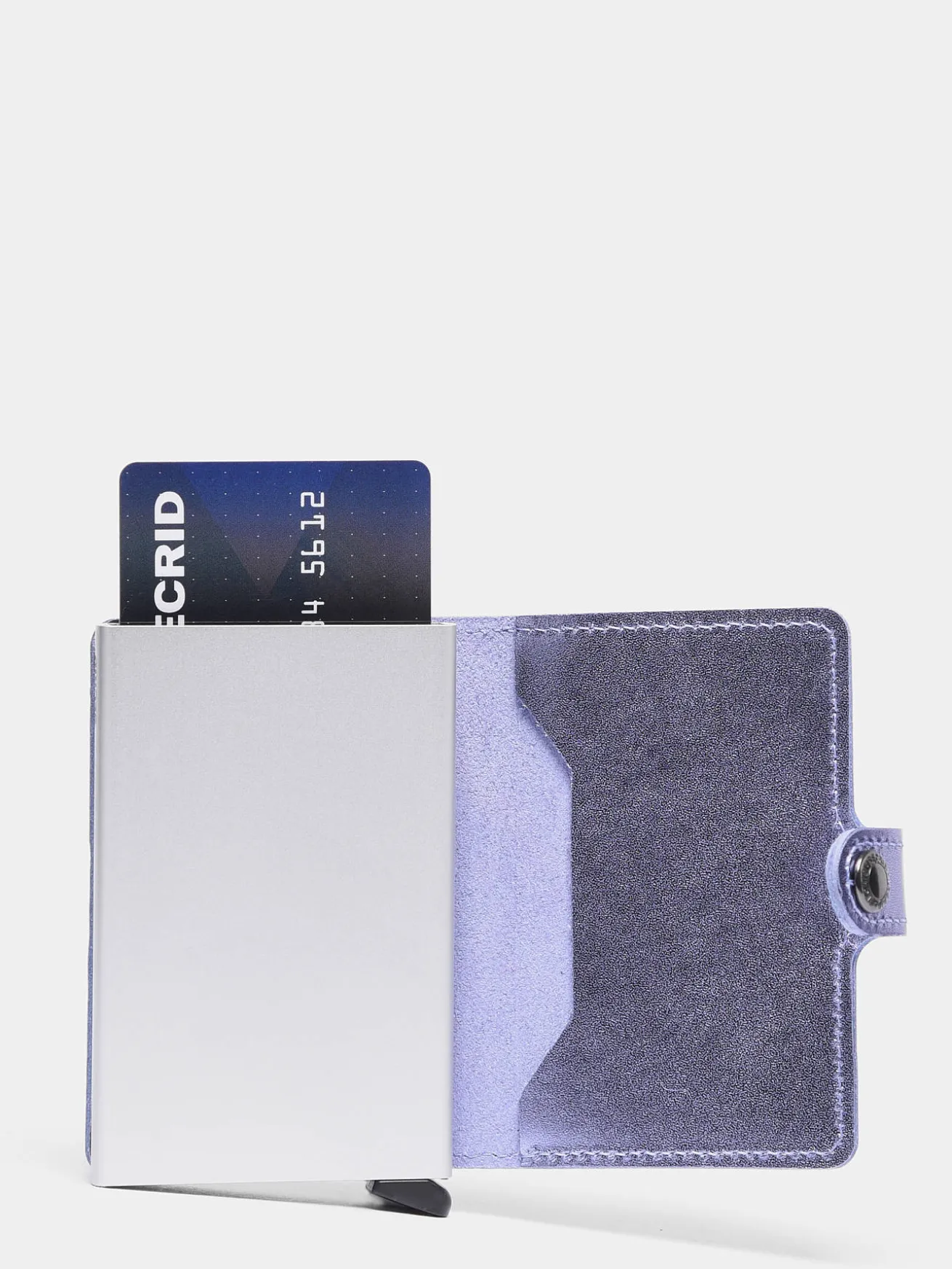 Porte-cartes Metallic cuir SECRID