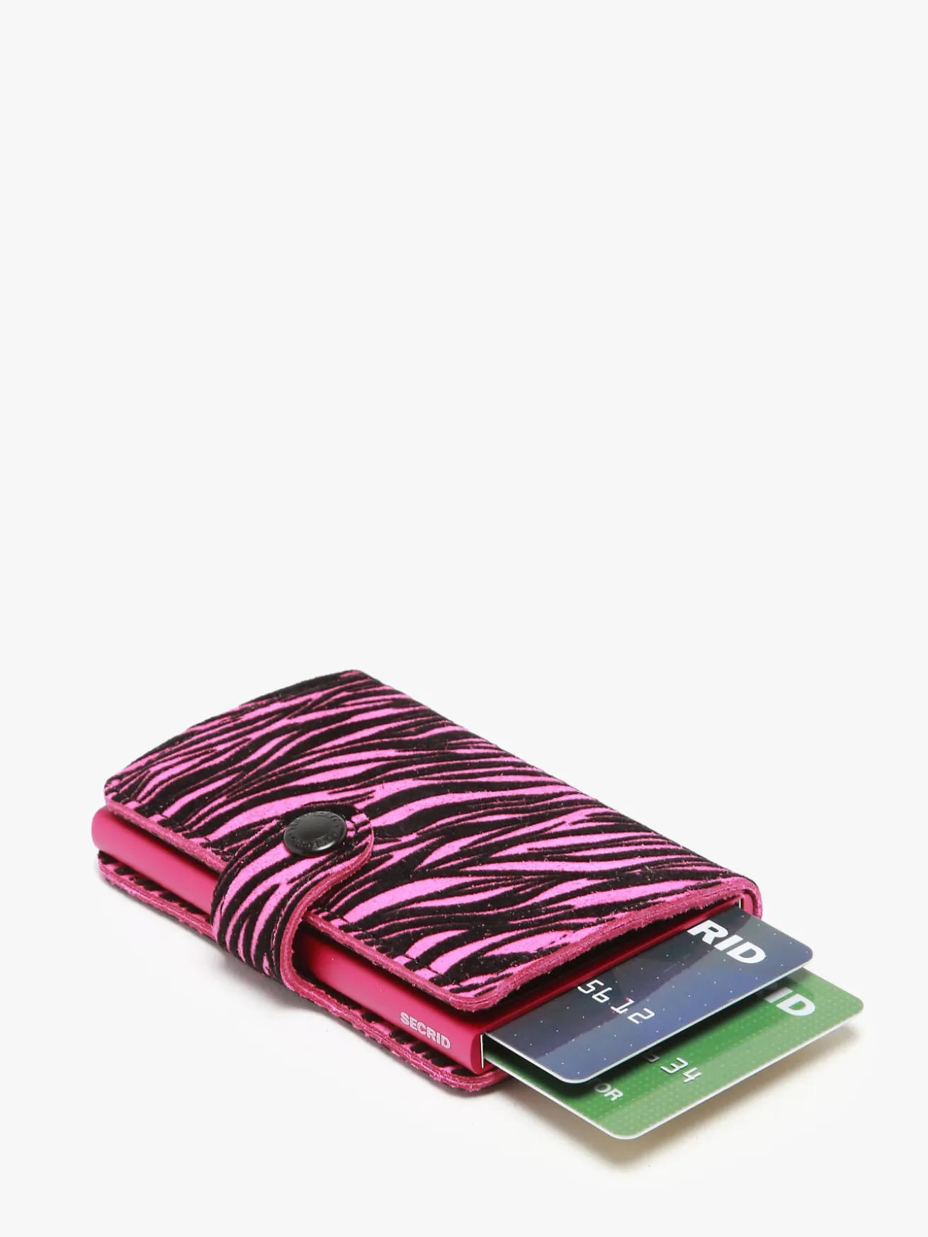 Porte-cartes Mini Zébra cuir SECRID