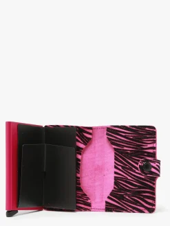 Porte-cartes Mini Zébra cuir SECRID