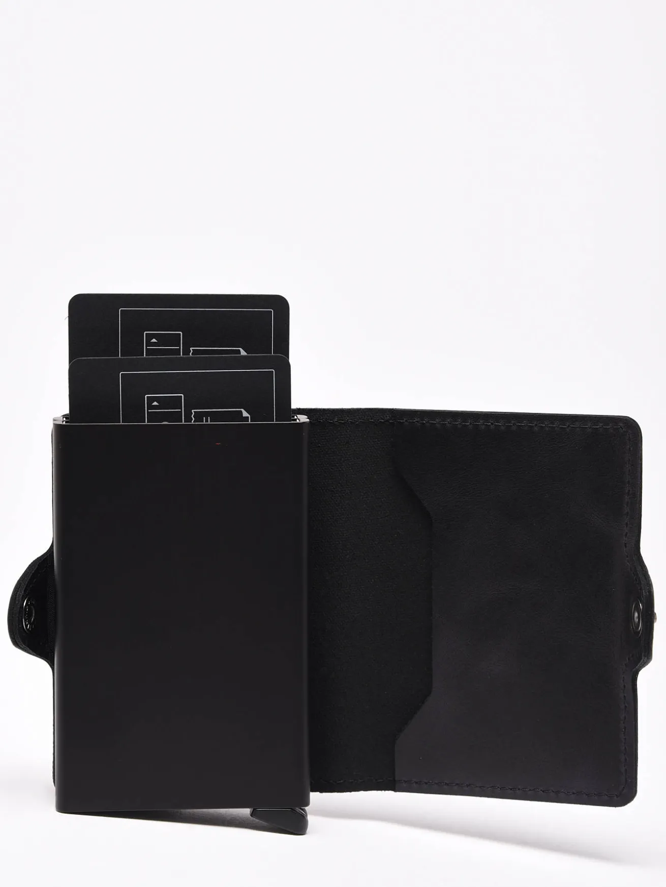 Porte-cartes Twin 2 compartiments cuir SECRID