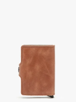 Porte-cartes Twin 2 compartiments cuir SECRID