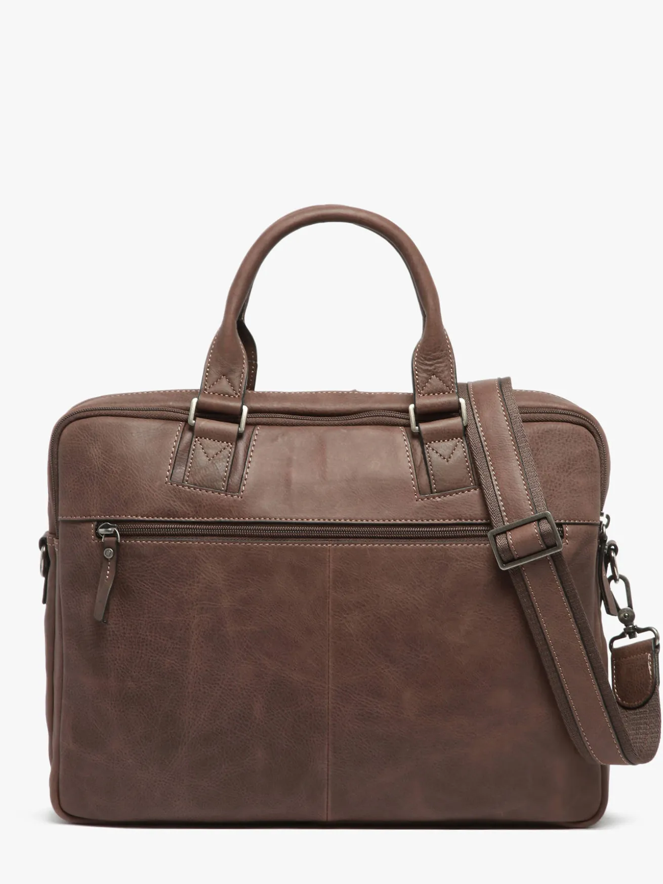Porte-documents Spider 2 compartiments + PC 15'' cuir ETRIER