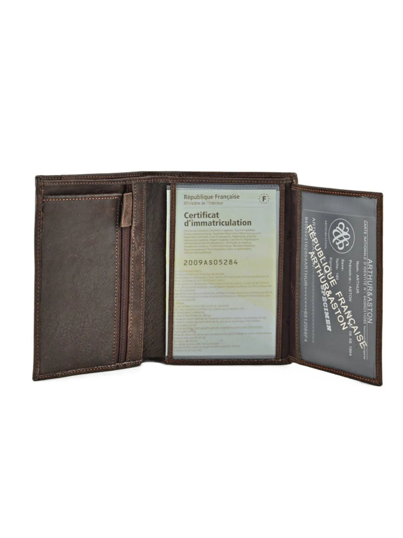Portefeuille cuir ARTHUR & ASTON