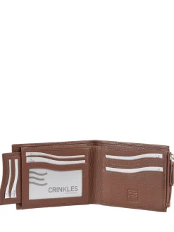 PORTEFEUILLE cuir CRINKLES