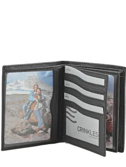 Portefeuille cuir CRINKLES