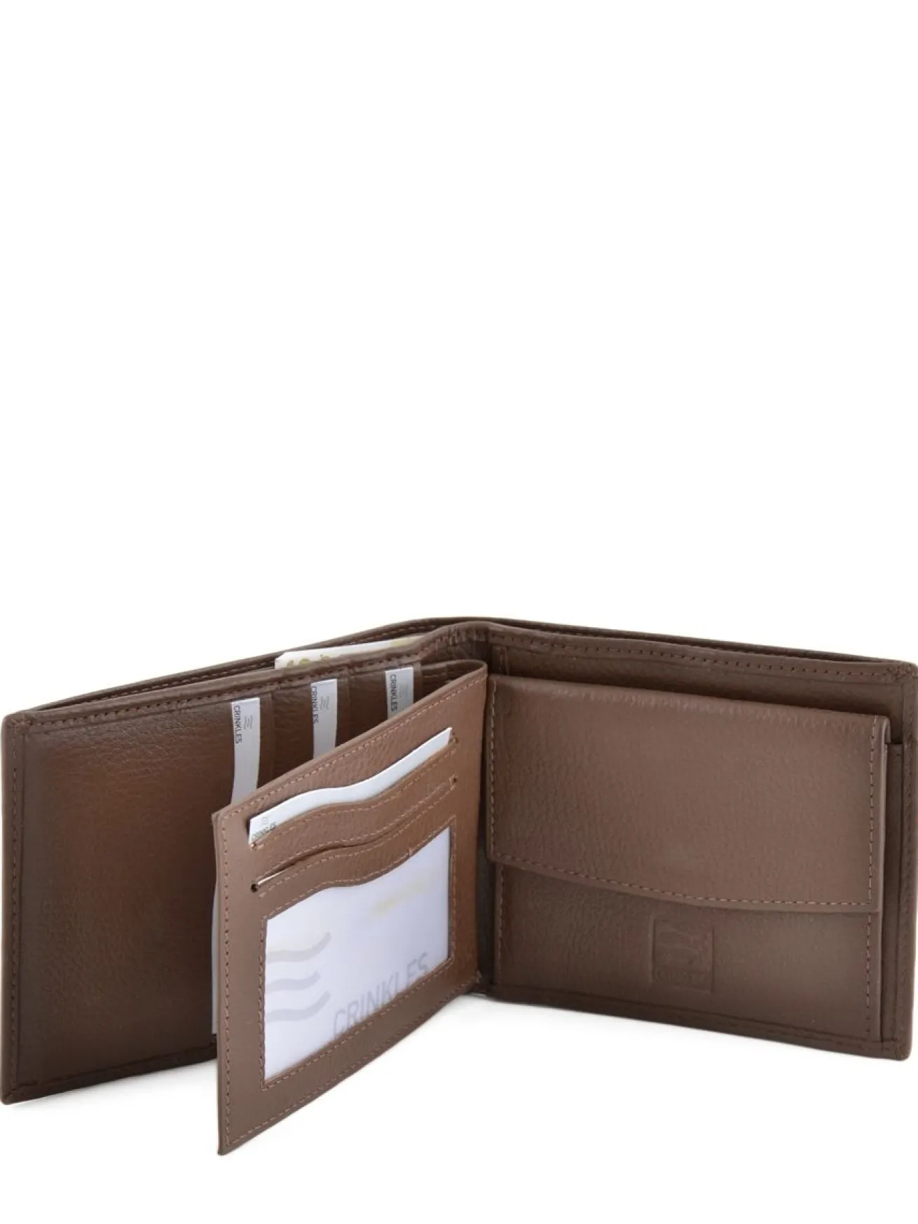 Portefeuille cuir CRINKLES
