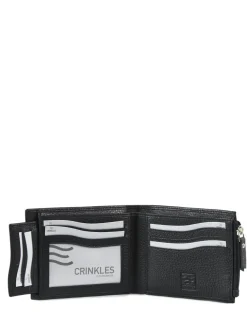 PORTEFEUILLE cuir CRINKLES