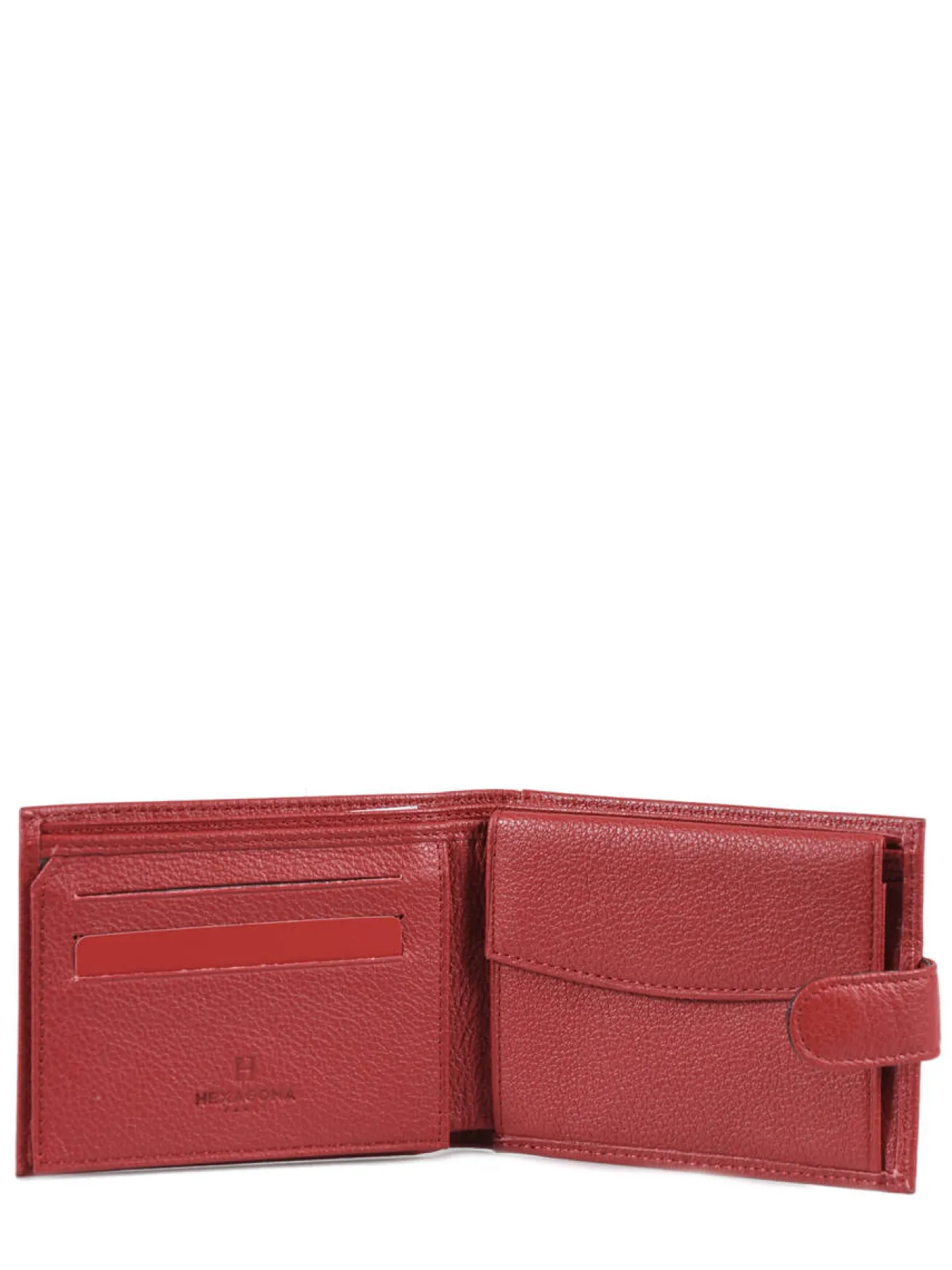 Portefeuille cuir HEXAGONA