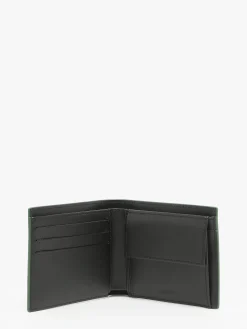 Portefeuille cuir LACOSTE