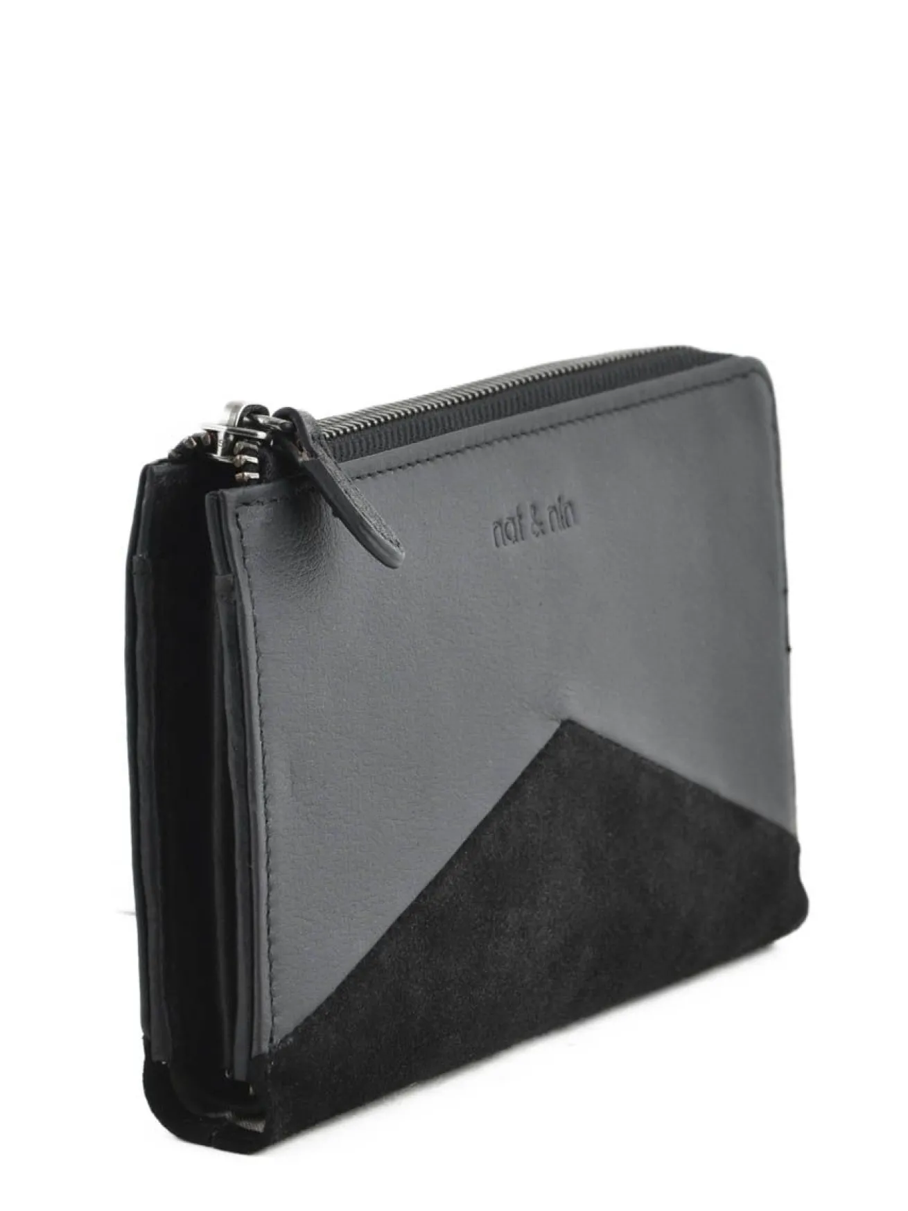 Portefeuille cuir NAT ET NIN