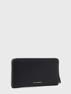 Portefeuille K Ikonik 2.0 cuir KARL LAGERFELD