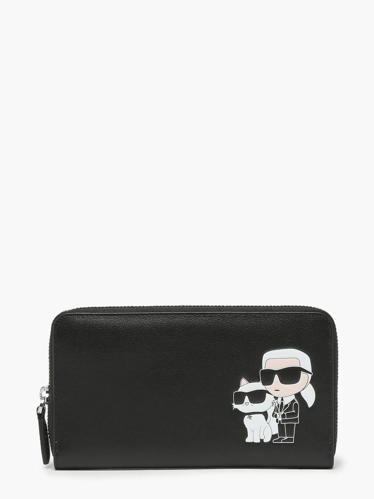 Portefeuille K/Ikonik 2.0 cuir KARL LAGERFELD