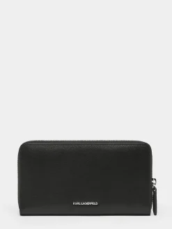 Portefeuille K/Ikonik 2.0 cuir KARL LAGERFELD