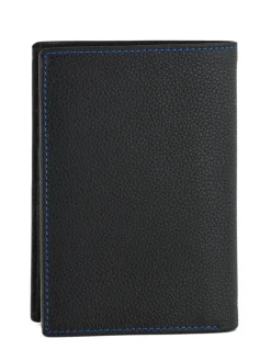 Portefeuille L vertical zippé Charles cuir LE TANNEUR