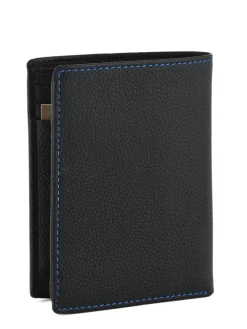 Portefeuille M vertical zippé Charles cuir LE TANNEUR