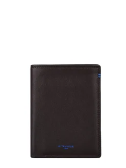 Portefeuille M vertical zippé Martin cuir LE TANNEUR