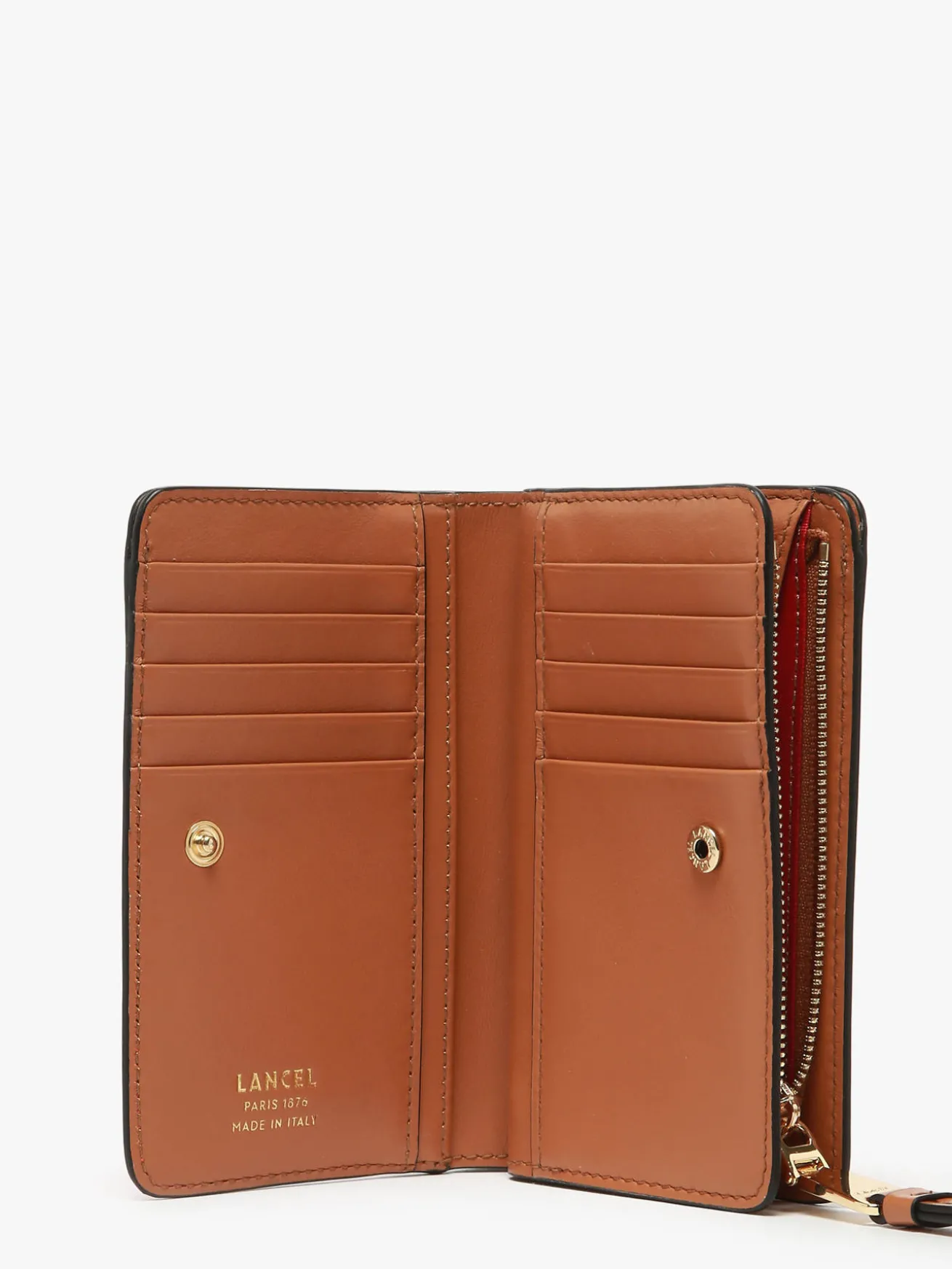Portefeuille Origami cuir LANCEL