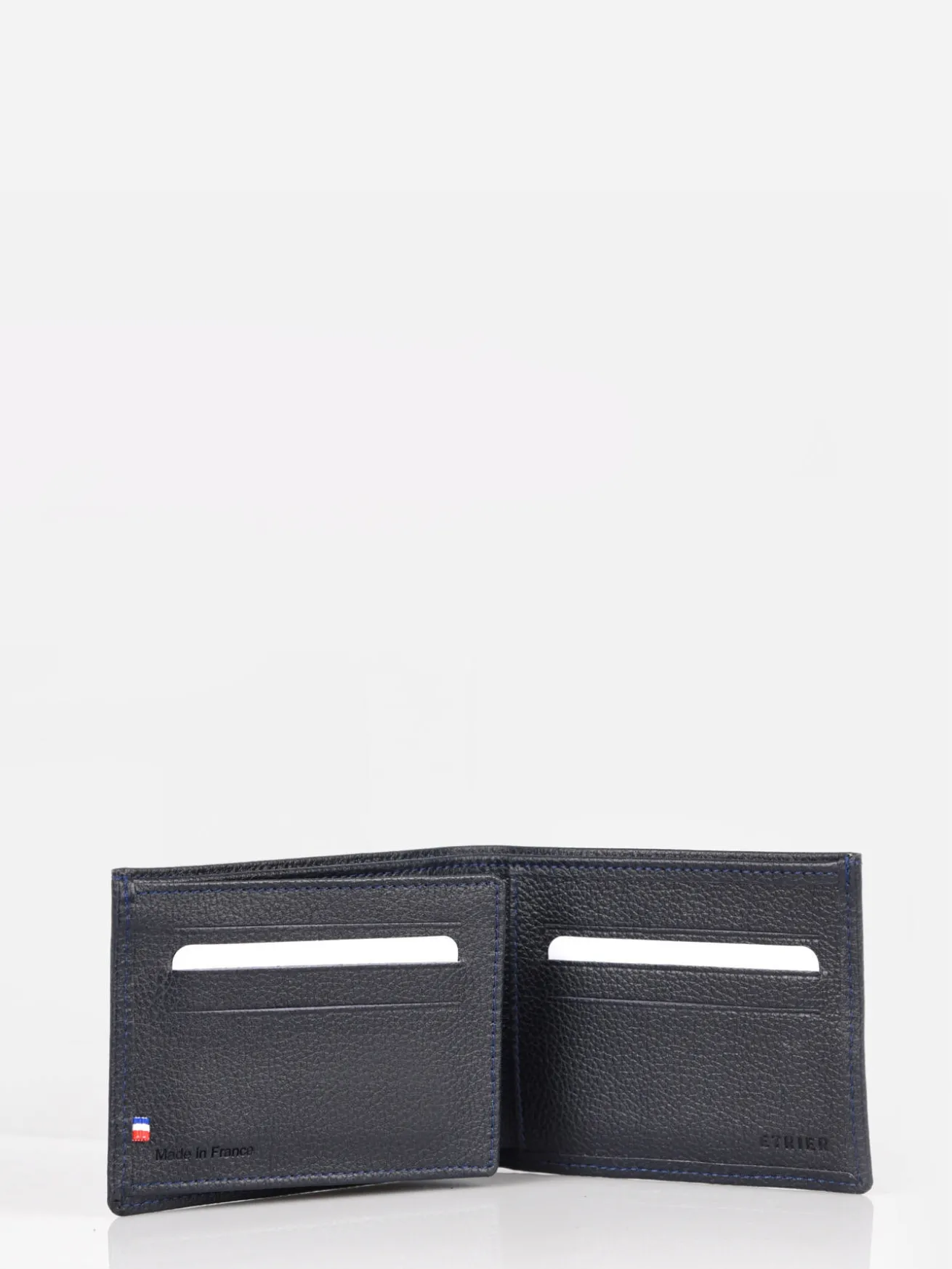 Portefeuille porte-cartes Madras cuir ETRIER