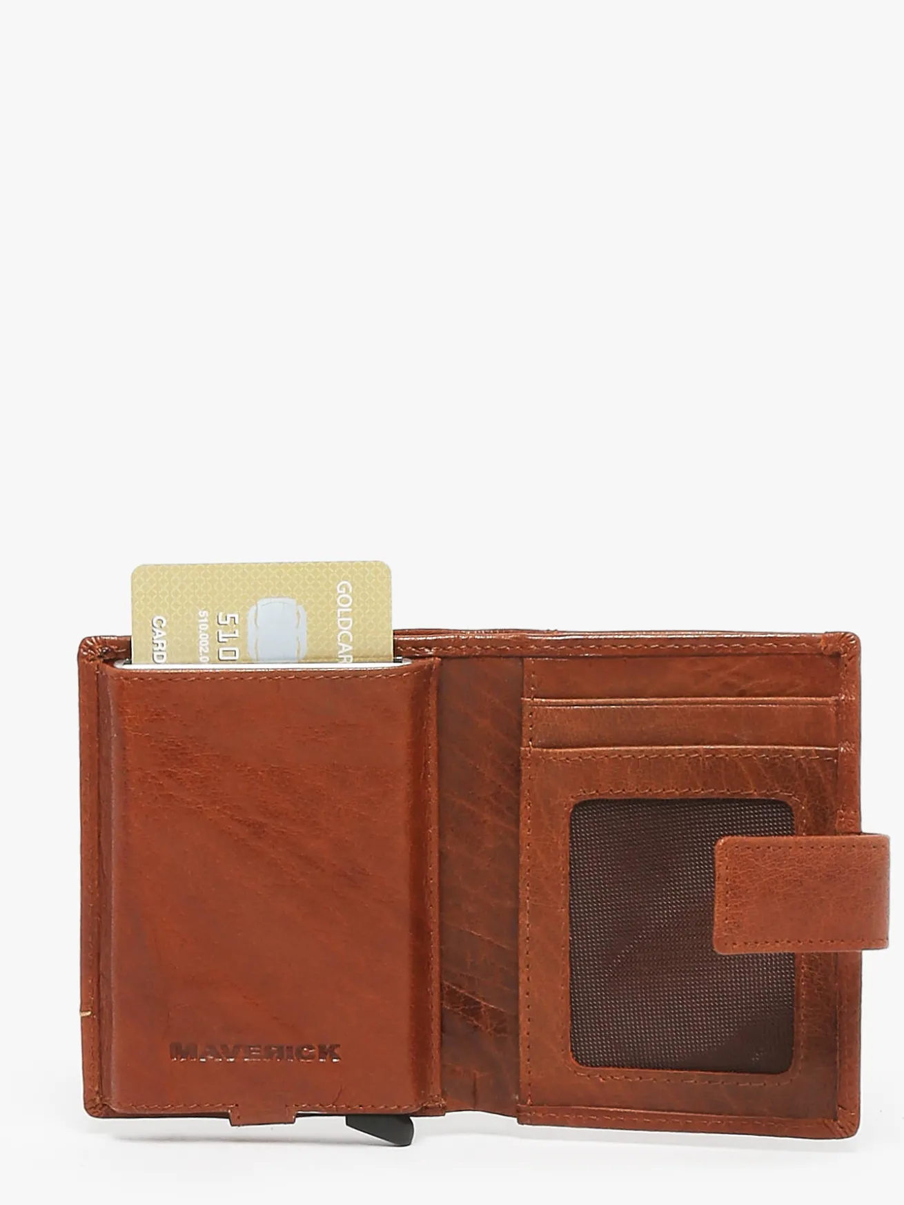 Portefeuille porte-cartes cuir MAVERICK