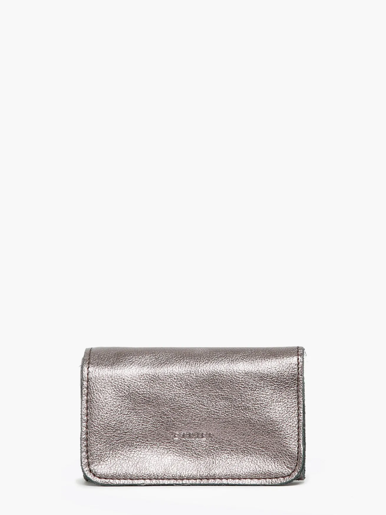 Porte-monnaie Etincelle Irisée cuir ETRIER