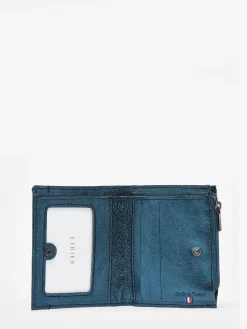 Porte-monnaie Etincelle Irisée cuir ETRIER