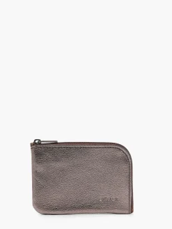 Porte-monnaie Etincelle Irisée cuir ETRIER