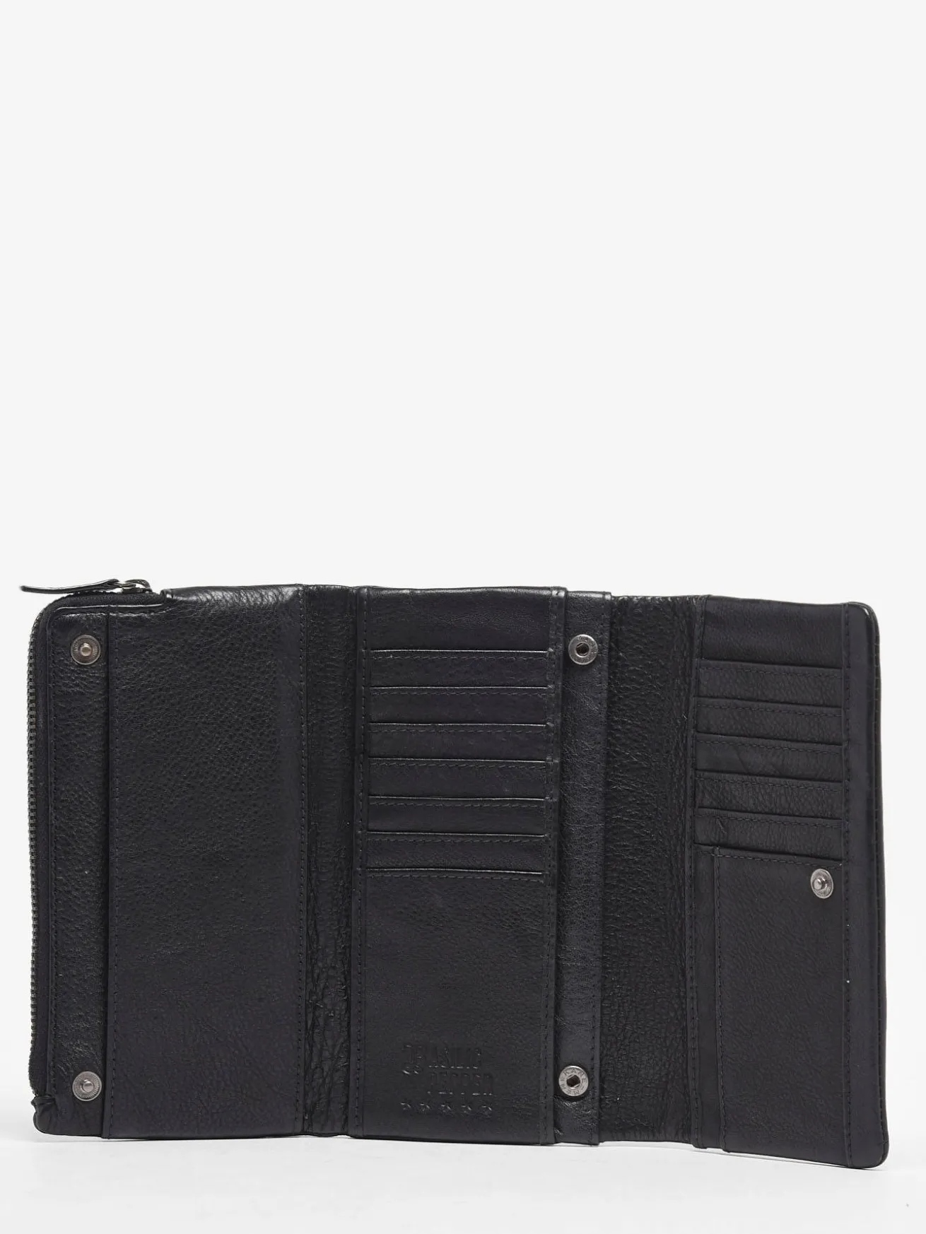 Porte-monnaie Smart cuir BASILIC PEPPER