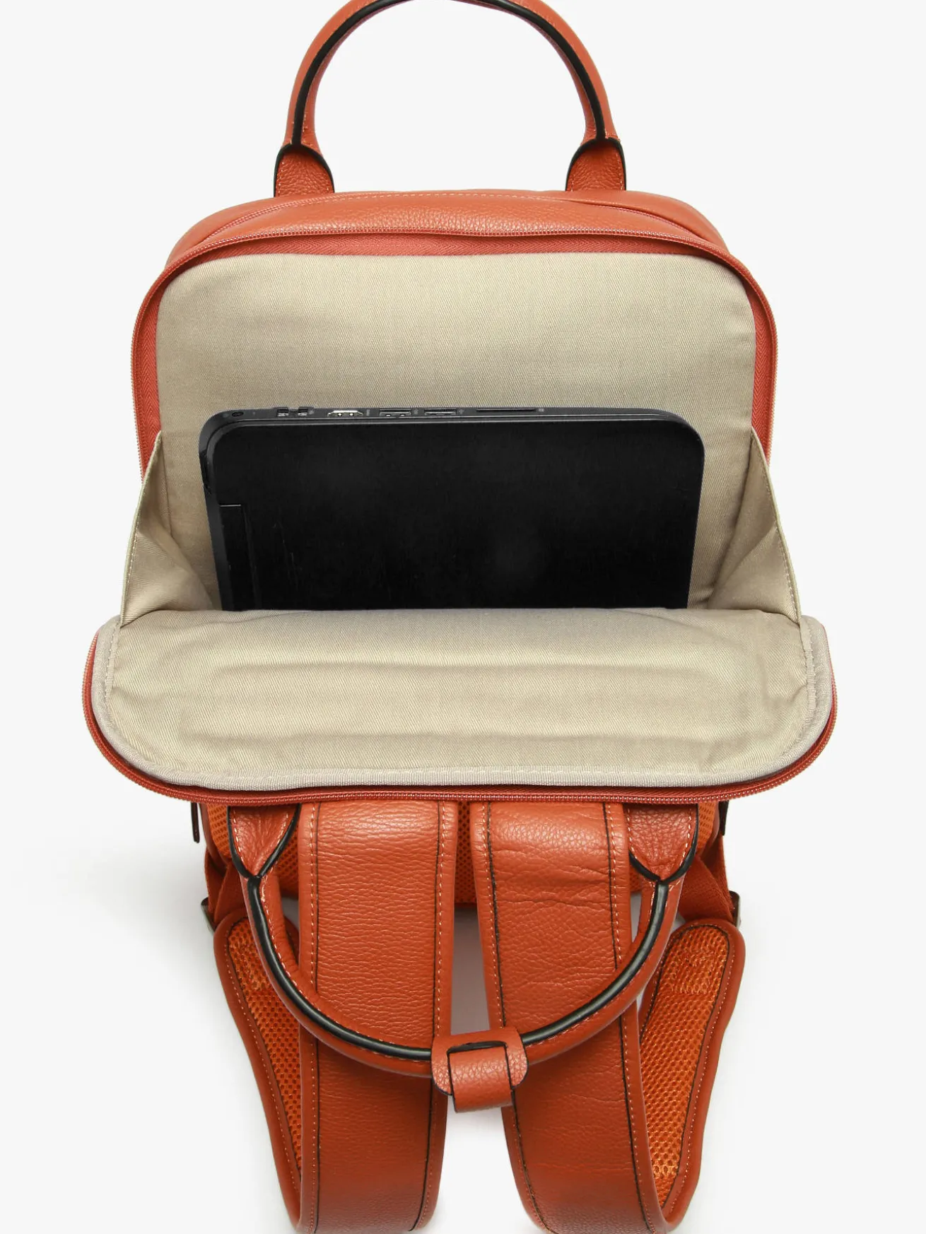 Sac à dos business Flandres 2 compartiments cuir ETRIER