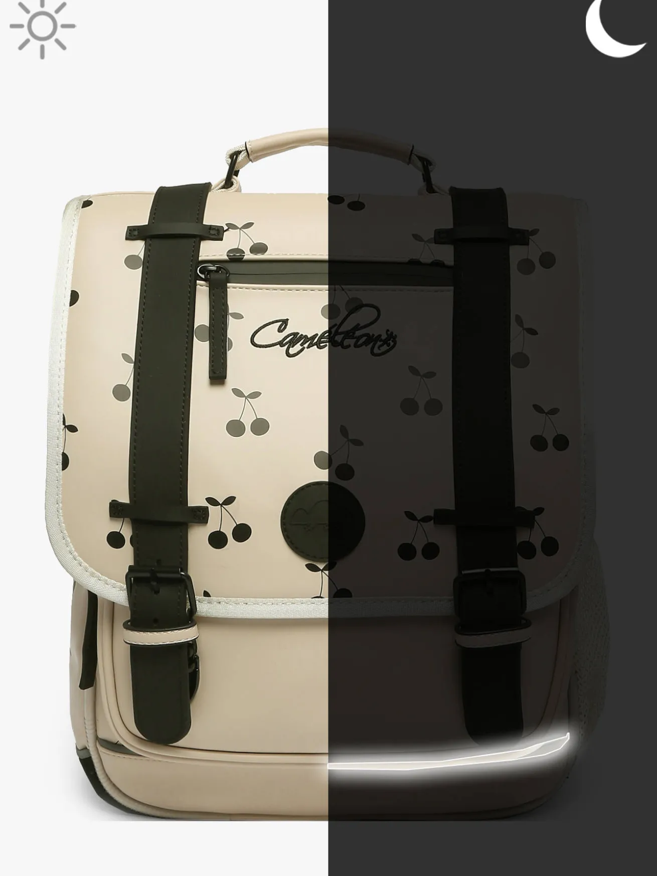 Sac à dos Vintage North 2 compartiments CAMELEON