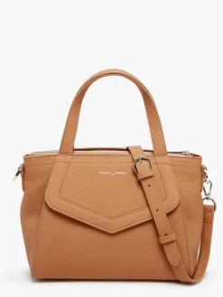 Sac à main Cacao cuir NATHAN BAUME