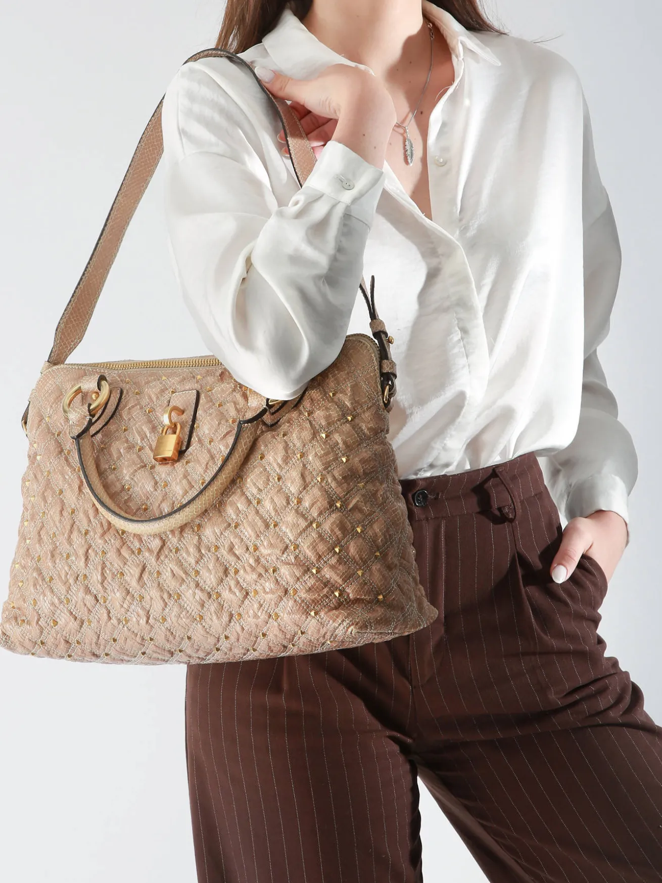 Sac à main d'occasion Padlock cuir MARC JACOBS