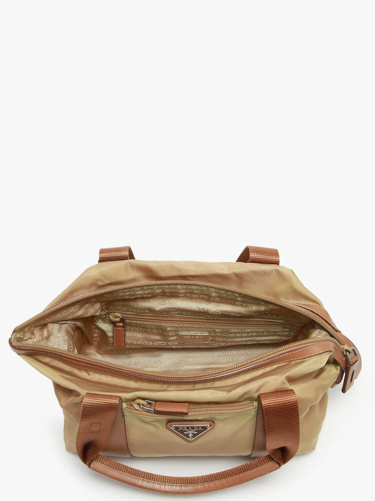 Sac à main d'occasion Prada Tessuto cuir et nylon PRADA