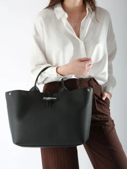 Sac à main Le roseau cuir LONGCHAMP