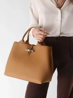 Sac à main Le roseau cuir LONGCHAMP