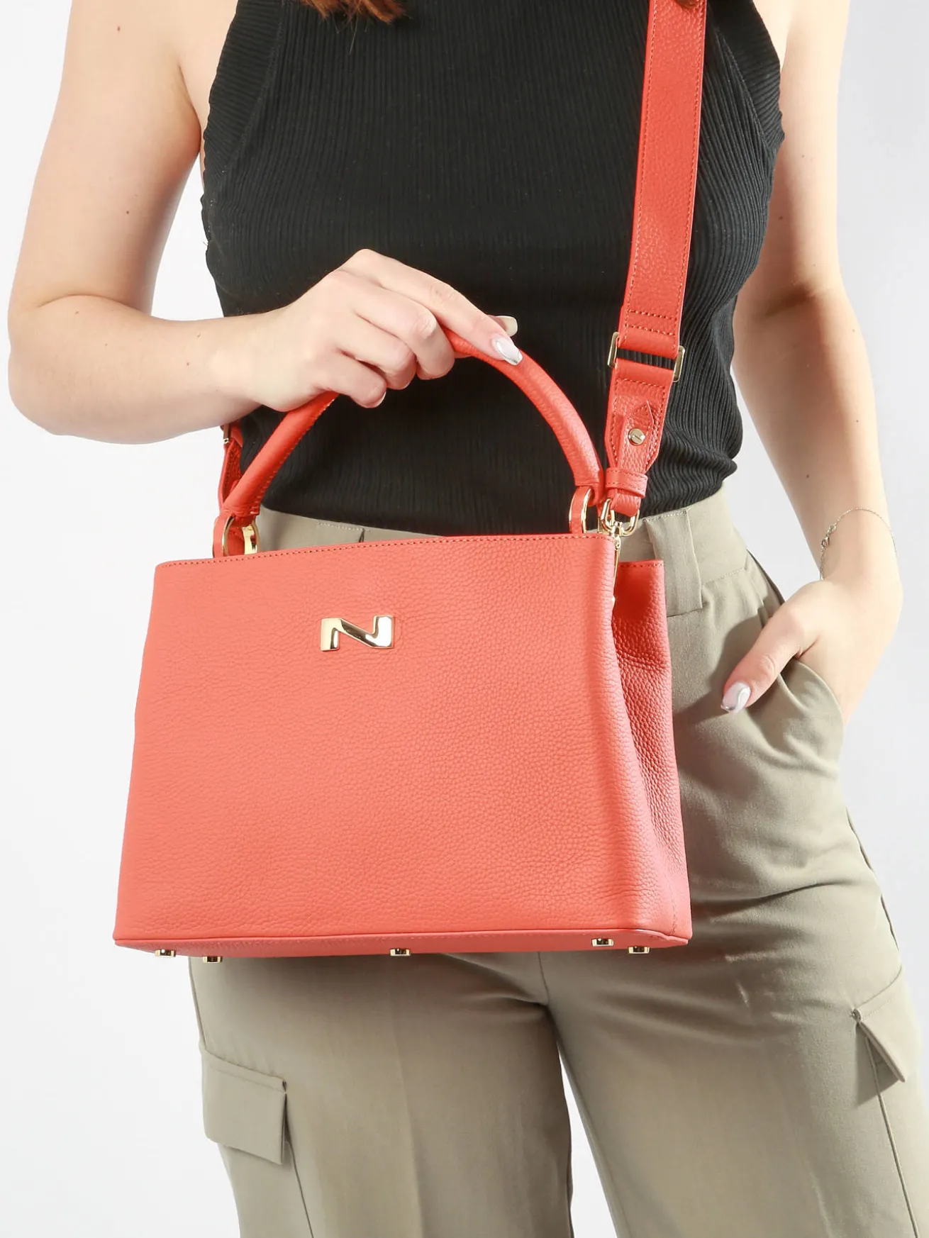 Sac à main Magnolia cuir NATHAN BAUME