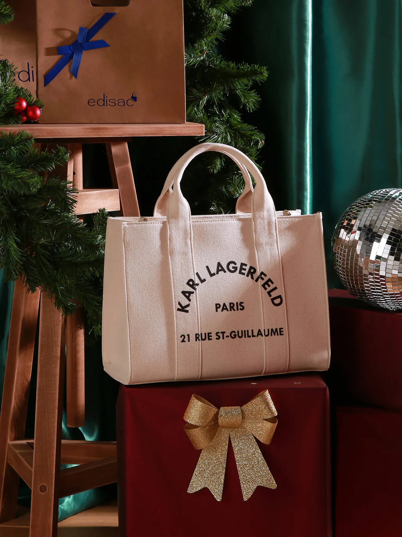 Sac à main RSG coton KARL LAGERFELD