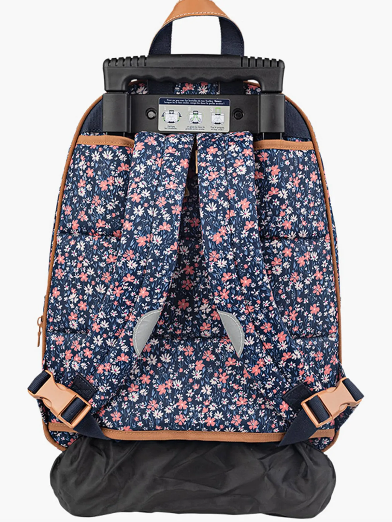 Sac a dos à roulettes 2 compartiments TANN'S