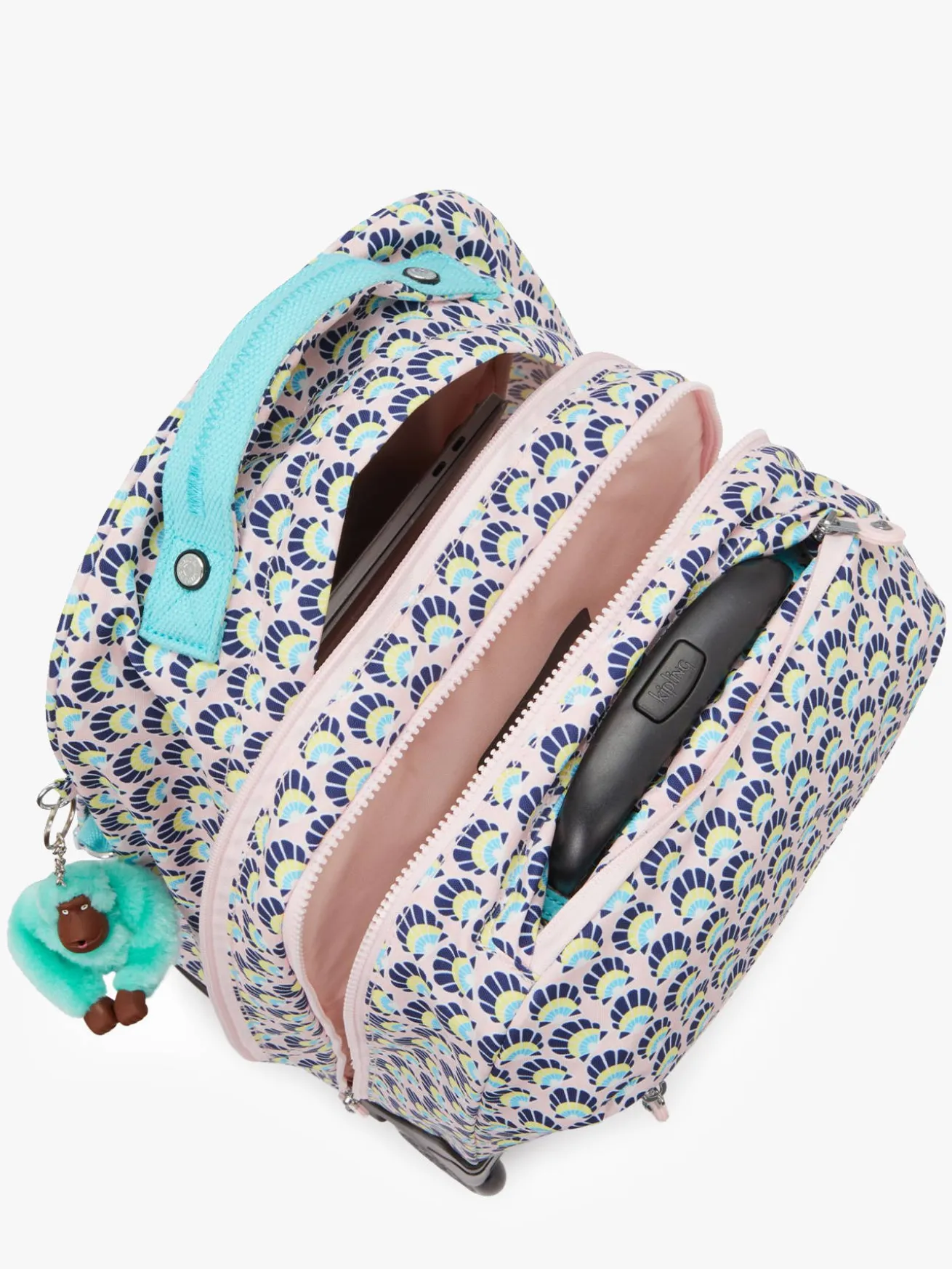 Sac a dos à roulettes 2 compartiments + PC 15" KIPLING