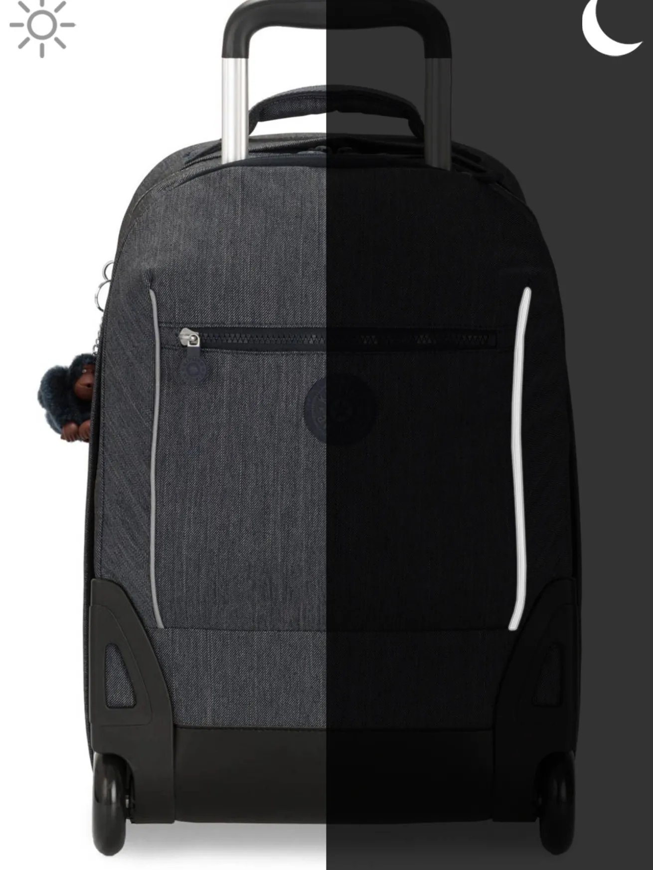 Sac a dos à roulettes 2 compartiments + PC 15" KIPLING