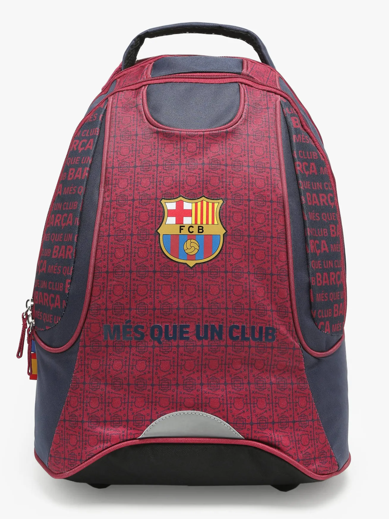 Sac a dos à roulettes 2 compartiments FC BARCELONE