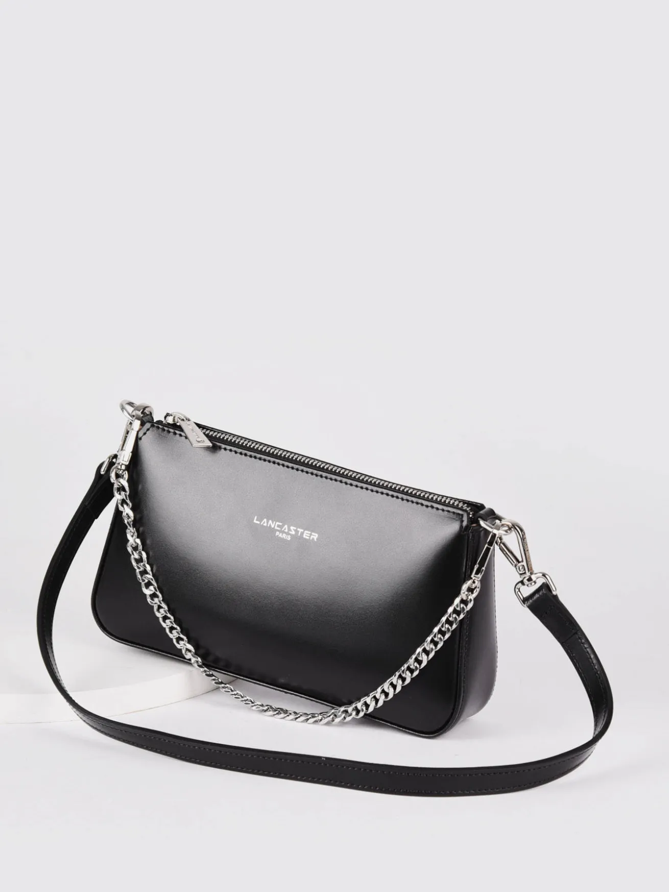 Sac baguette Suave cuir LANCASTER