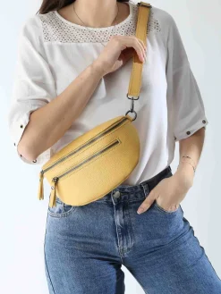 Sac banane Caviar cuir MILANO