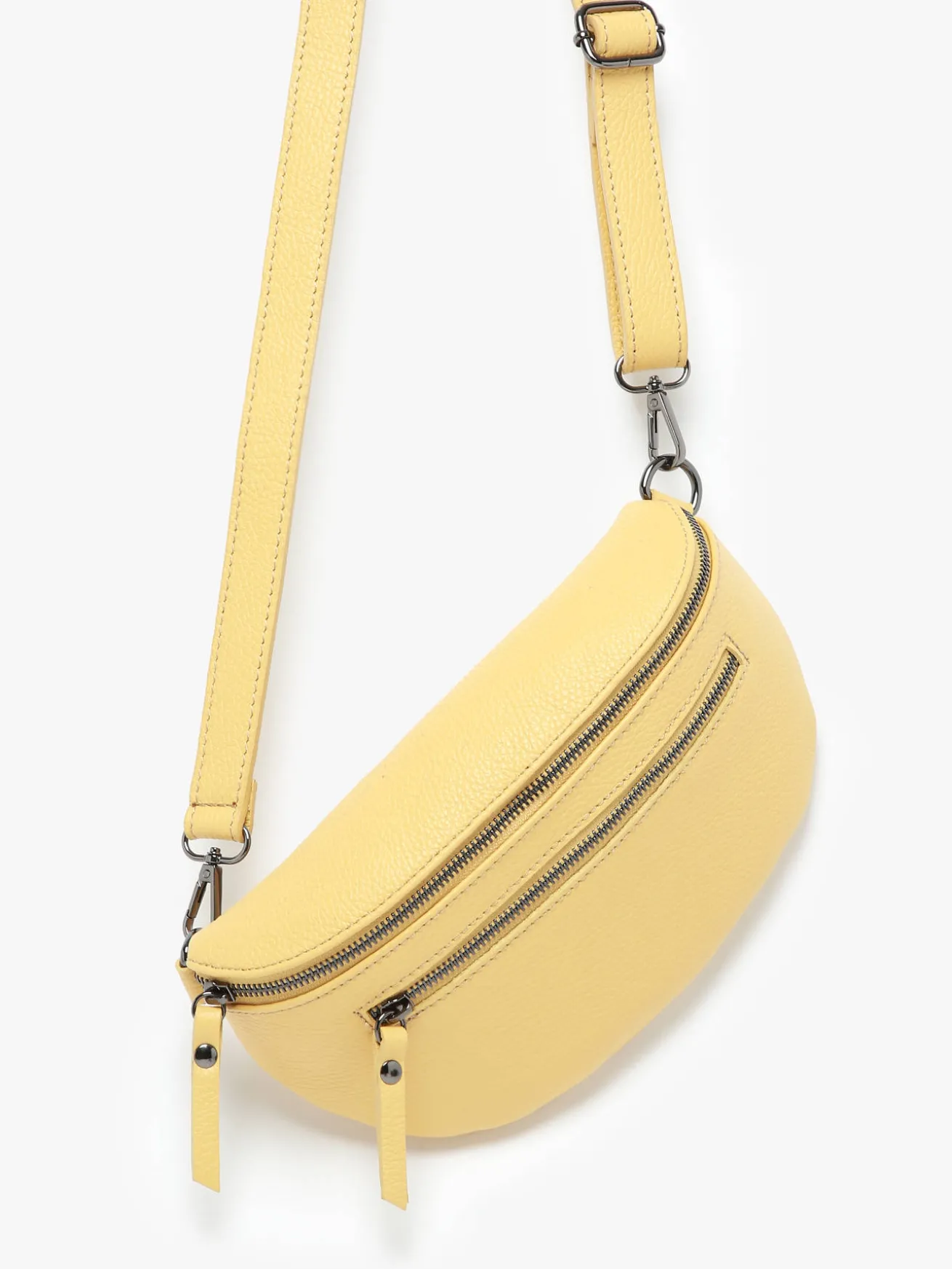 Sac banane Caviar cuir MILANO